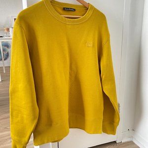 Acne Studios Face Patch Sweatshirt Medium